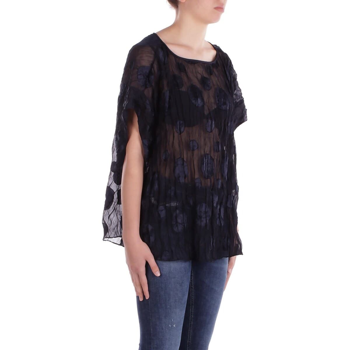 Women's T-Shirts Emporio Armani Blue