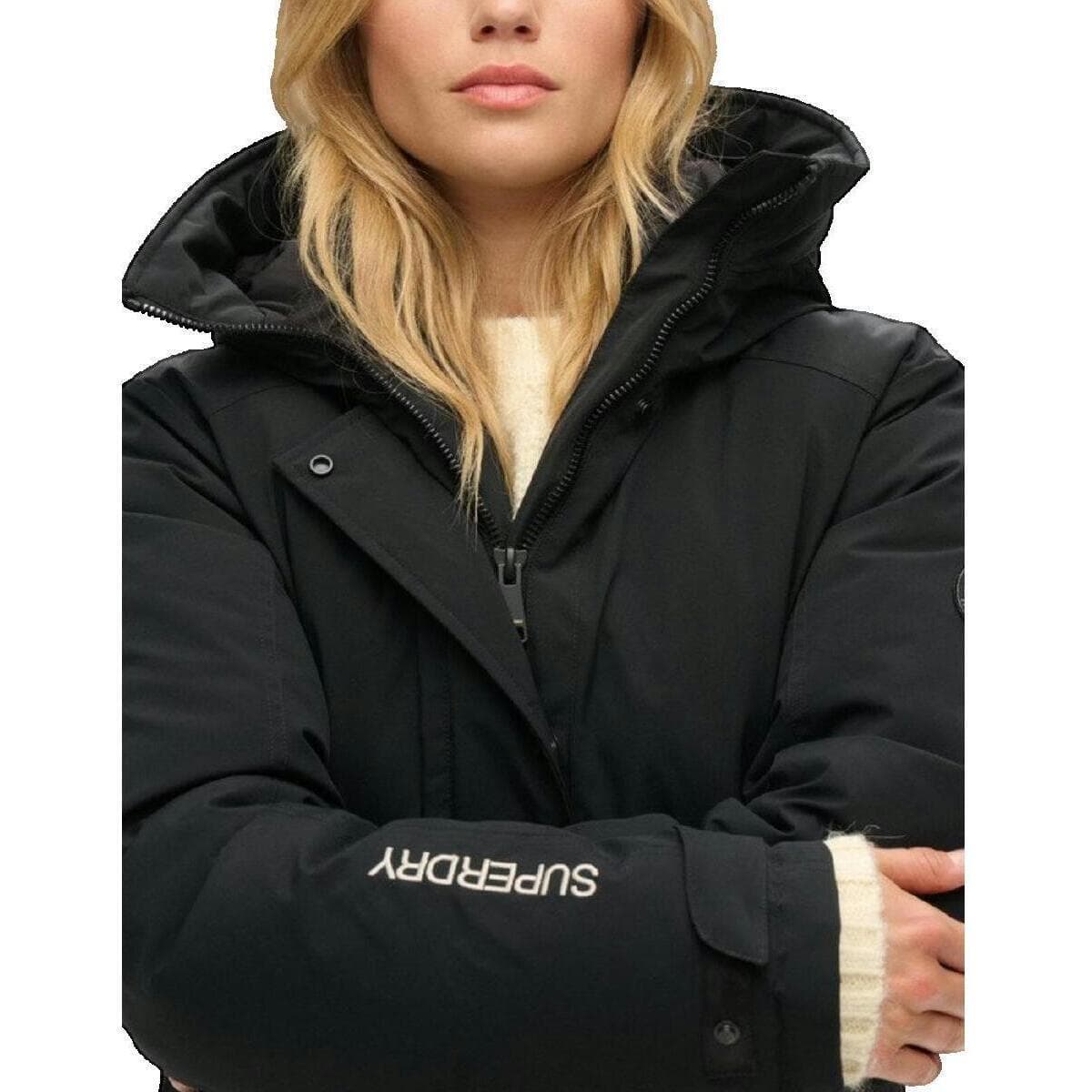 Women's Blazers Superdry Black