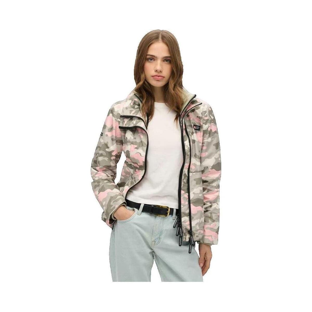 Women's Blazers Superdry Gray