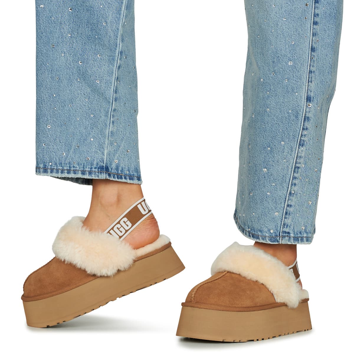 Women's House Slippers UGG Brown