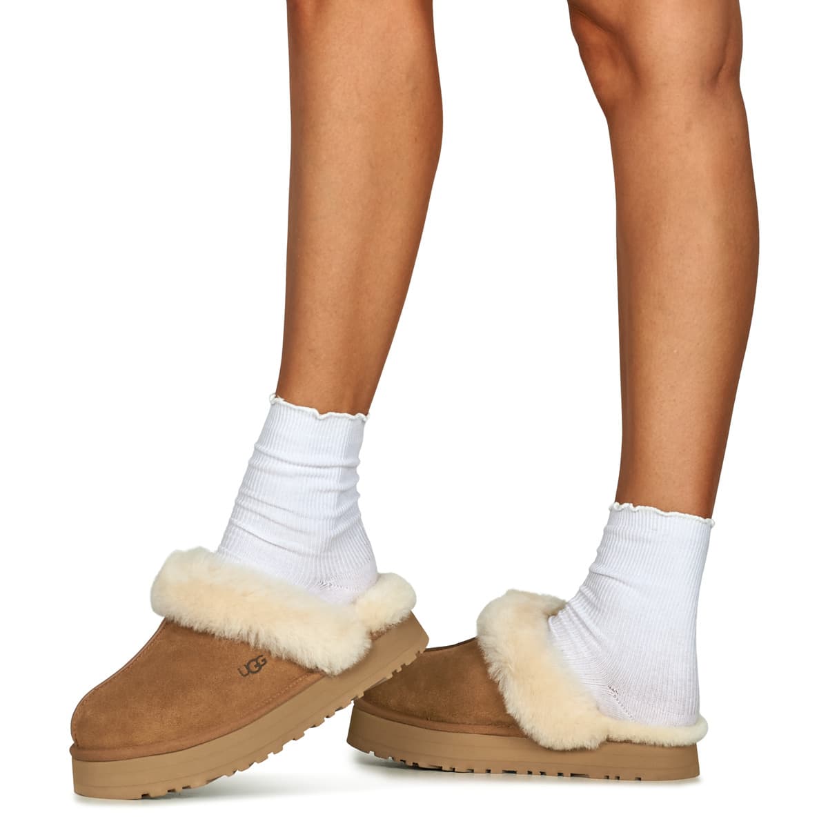 Women's House Slippers UGG Brown