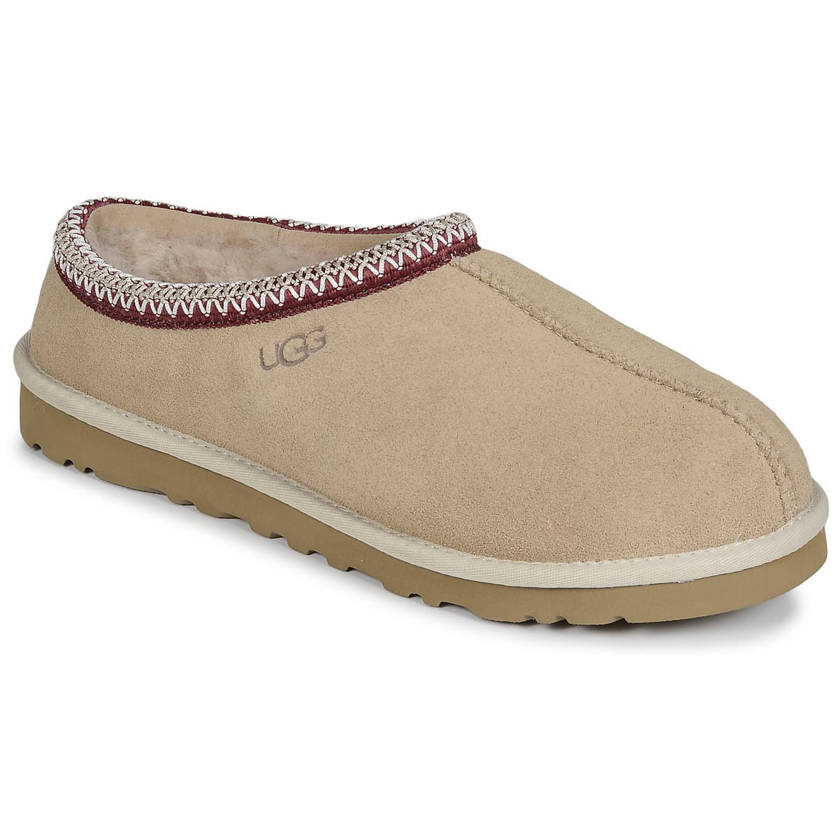 UGG Tasman II Slipper Driftwood Biking Red 1174671DWD MBS