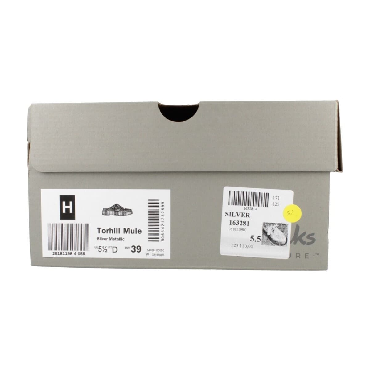 Women's Clogs Clarks Silver