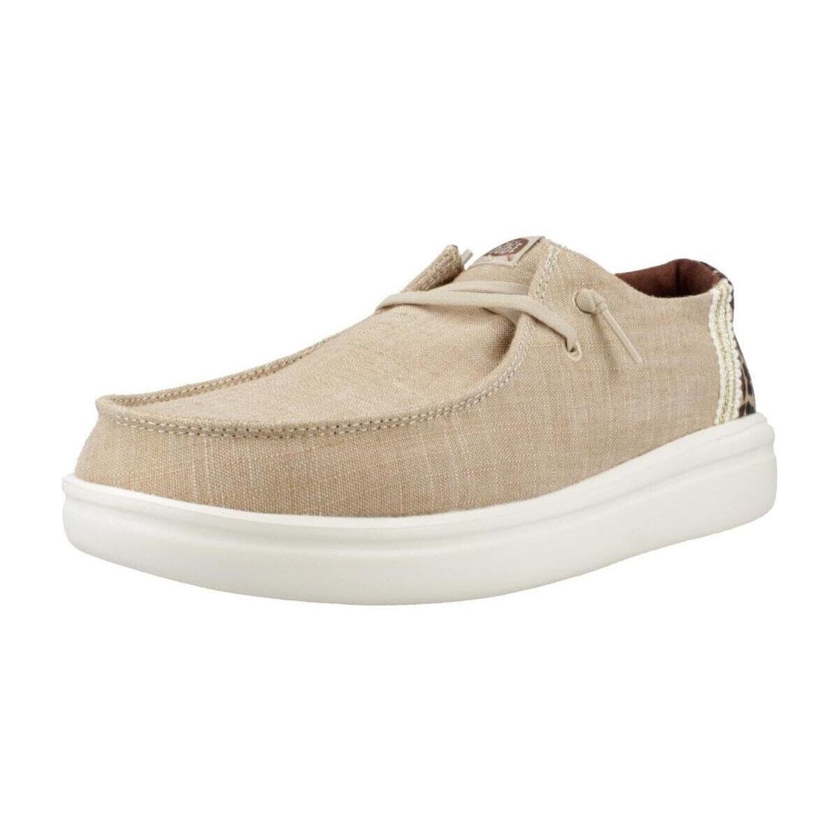 Boat shoes HEYDUDE Zapatos Casual Mujer Modèle Wendy Rise Animal