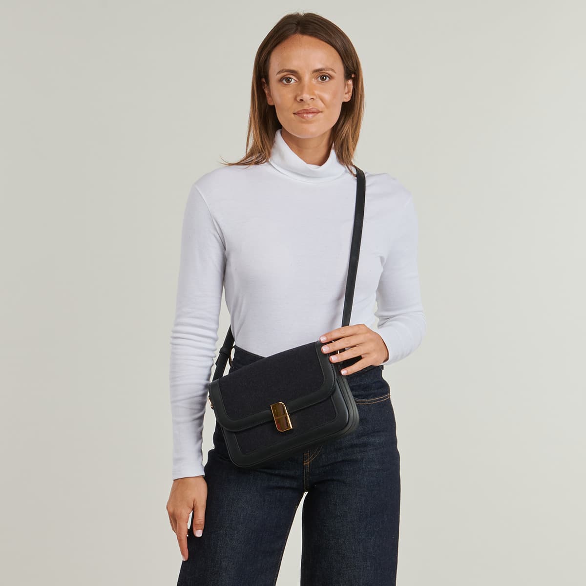 Women's Shoulder Bags Nat et Nin Gray