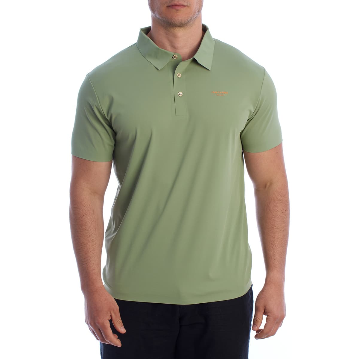 Πόλο με κοντά μανίκια Inmyhood HS24MPL15-SAGE