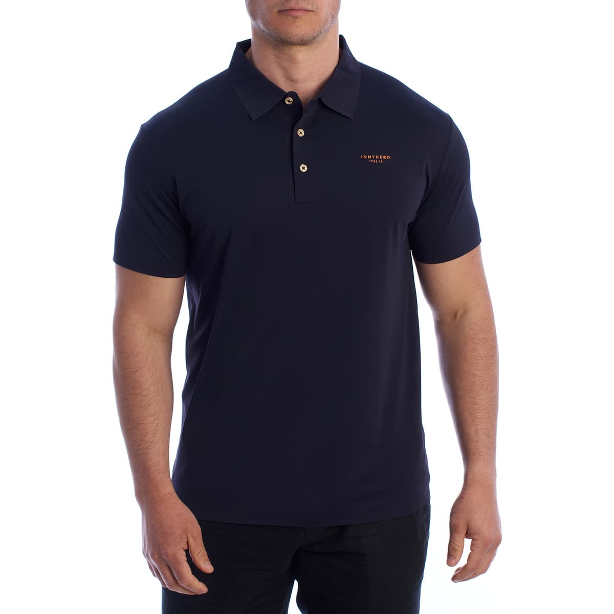 Πόλο με κοντά μανίκια Inmyhood HS24MPL15-SAGE