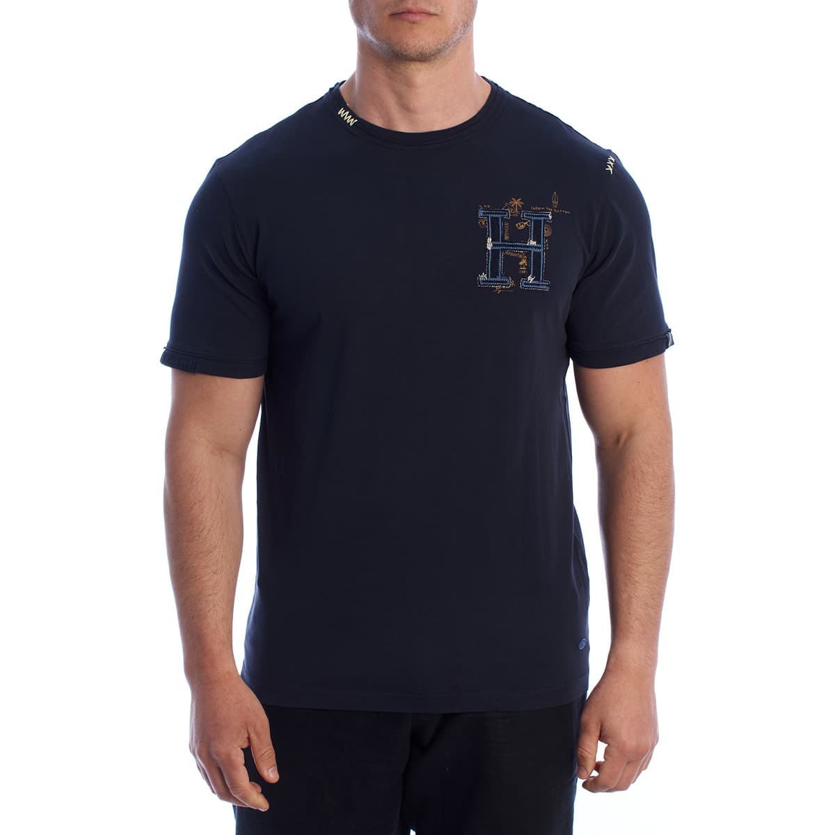 T-shirt με κοντά μανίκια Inmyhood HS24MTS06-NAVY