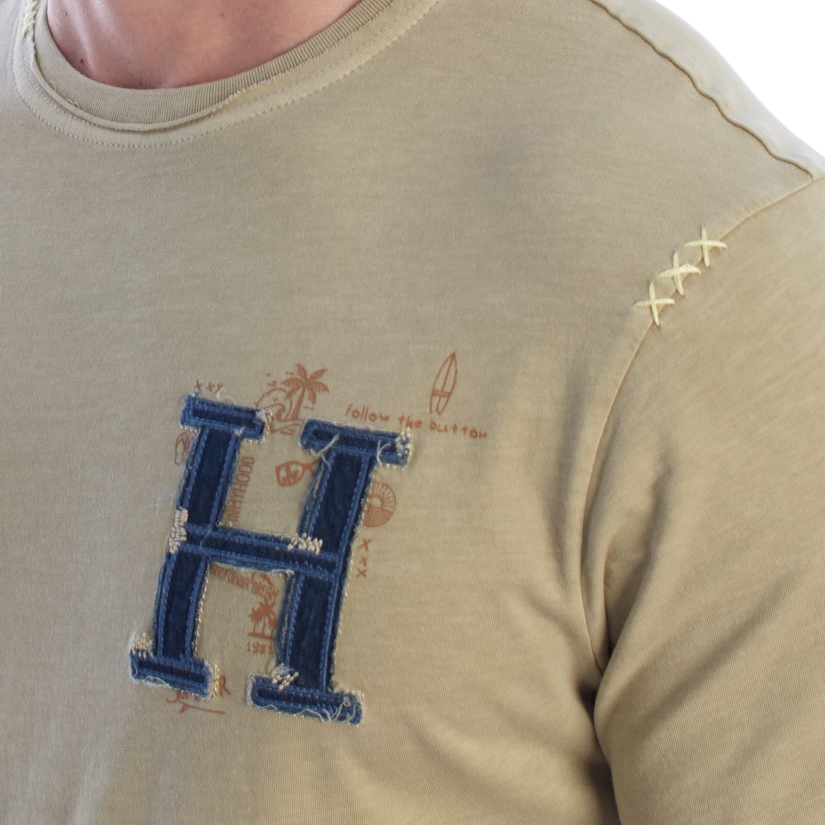 Men's T-Shirts Inmyhood Beige