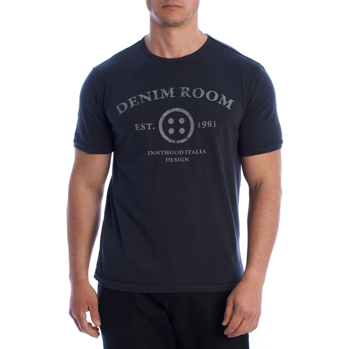 T-shirt με κοντά μανίκια Inmyhood HS24MTS19-NAVY