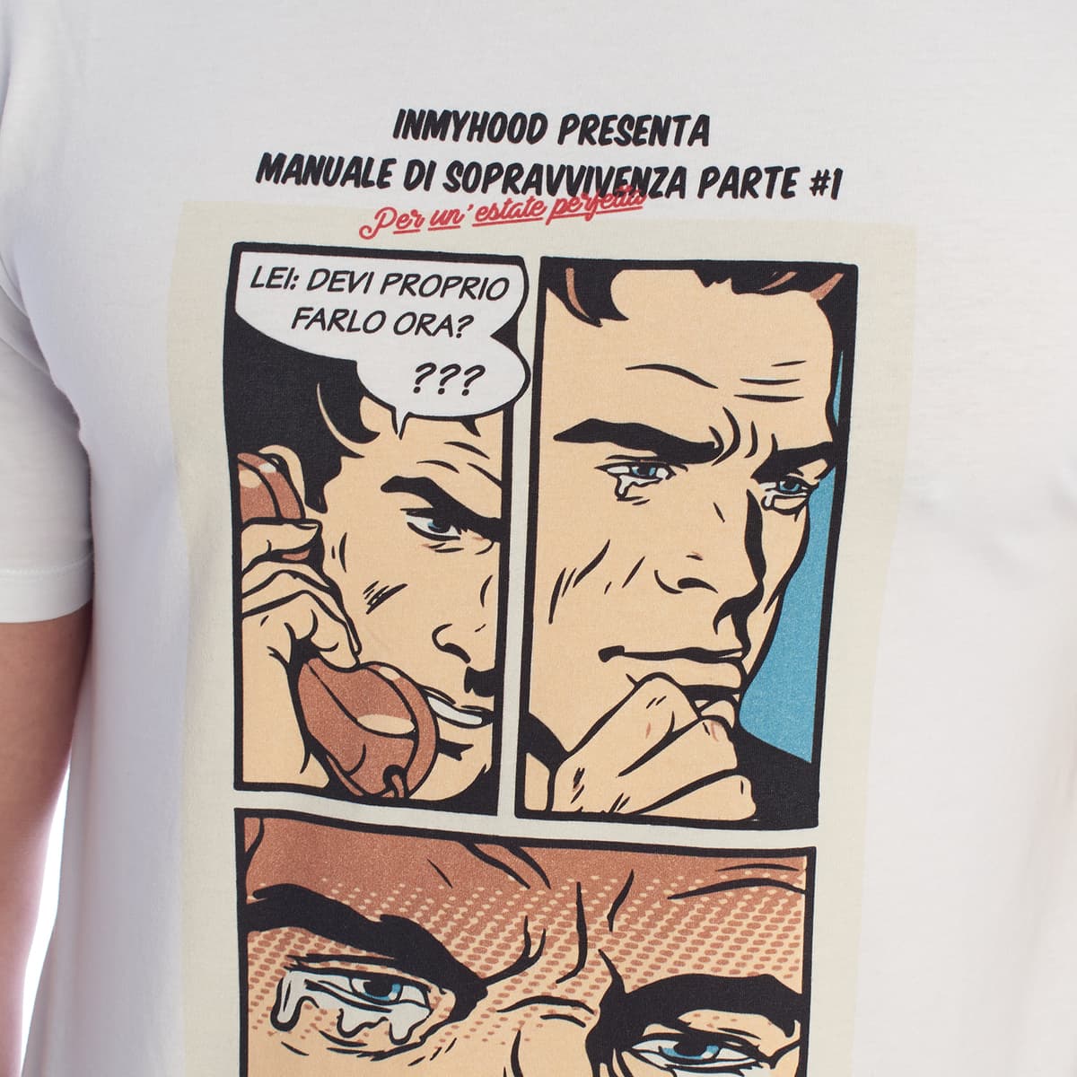 Men's T-Shirts Inmyhood White