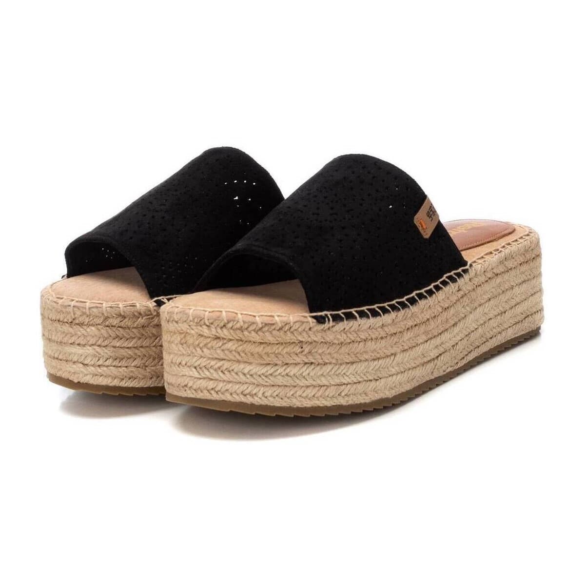 Women's Platforms Refresh Black