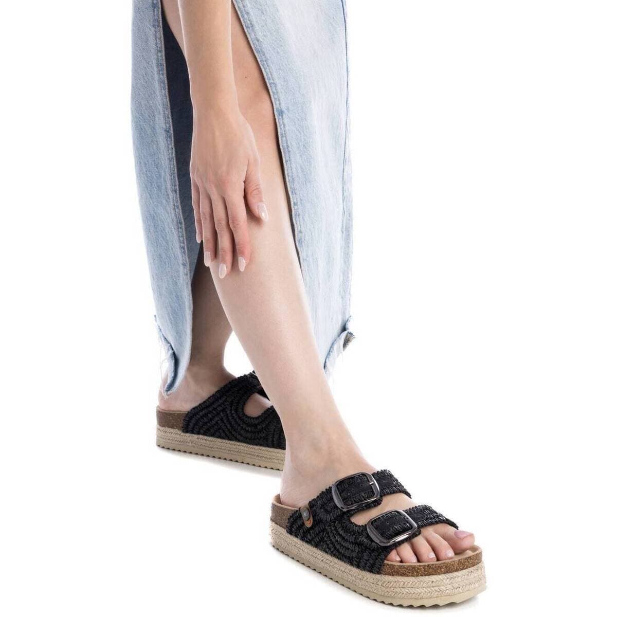 Women's Platforms Refresh Black