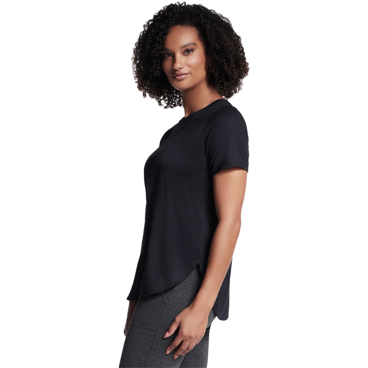 Women's T-Shirts Skechers Black