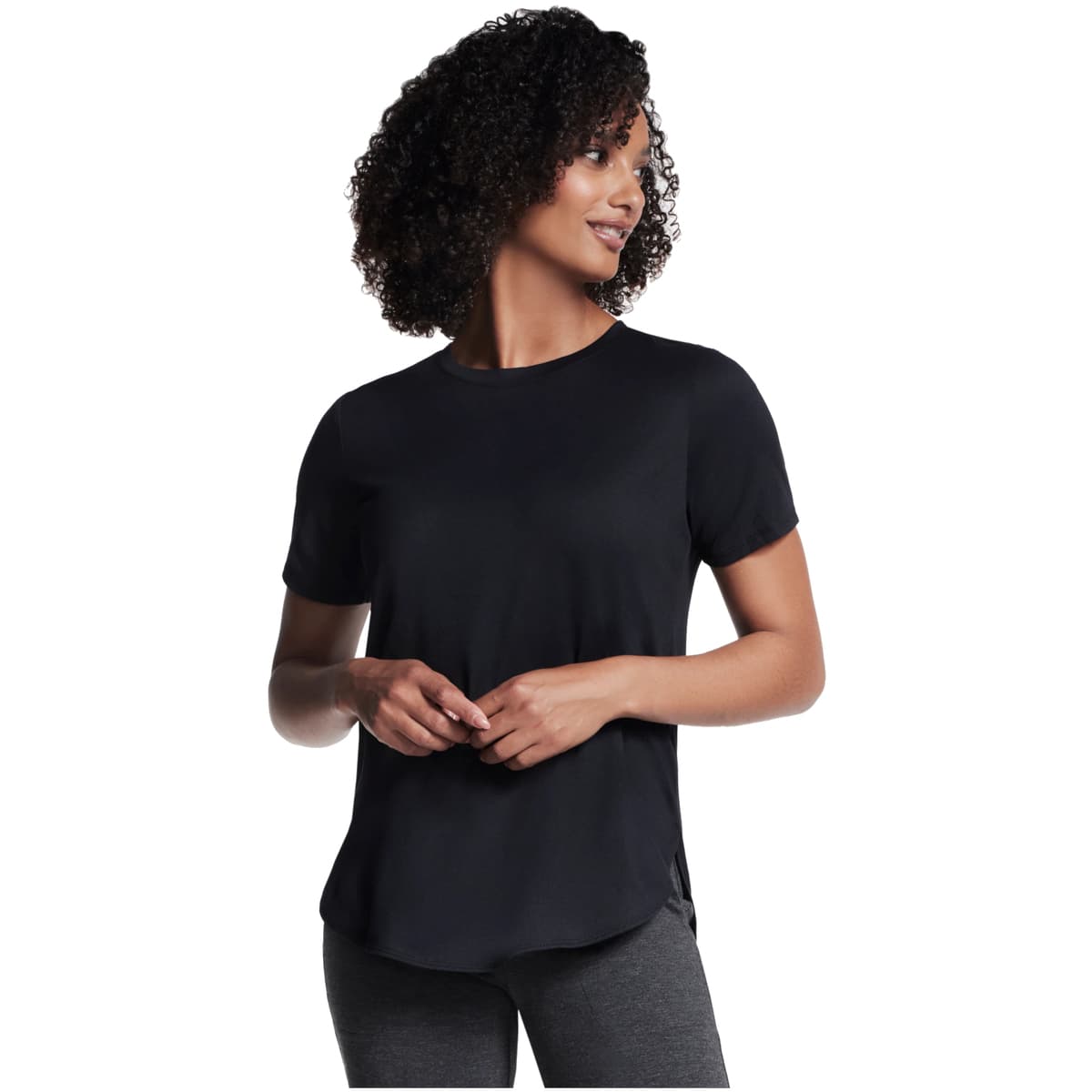 Women's T-Shirts Skechers Black