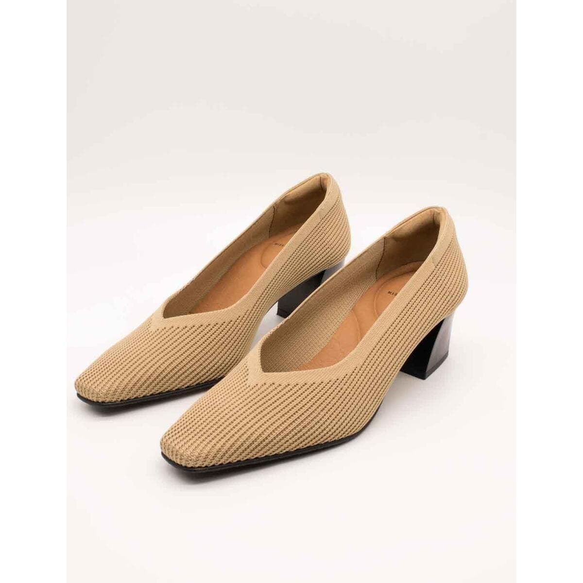 Women's Dress Shoes Miss Elastic Beige