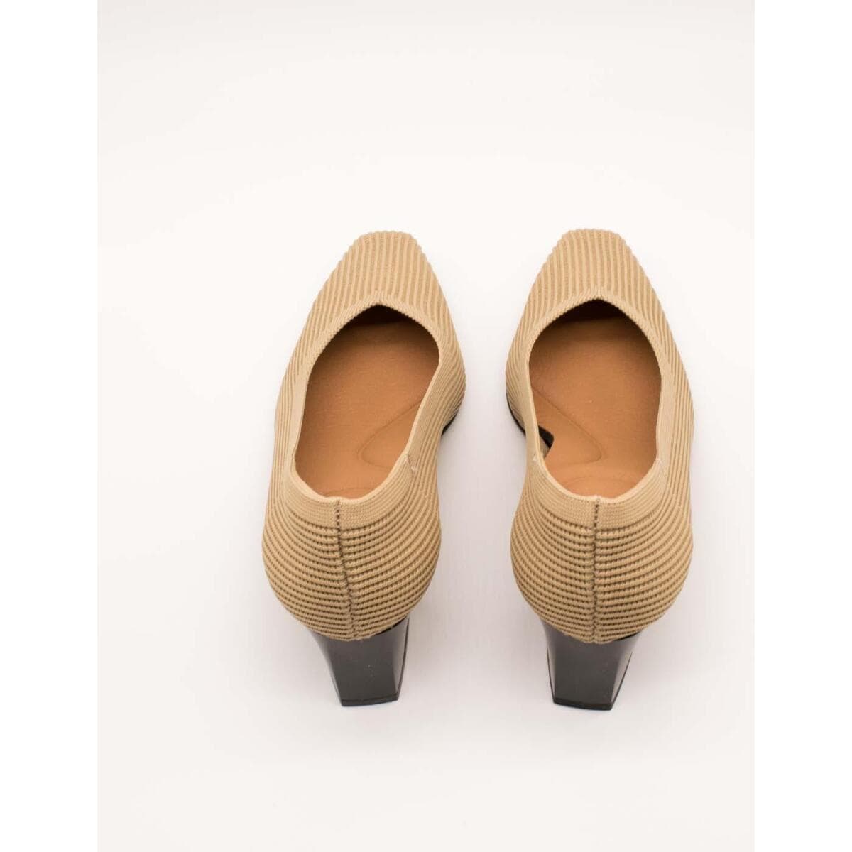 Women's Dress Shoes Miss Elastic Beige