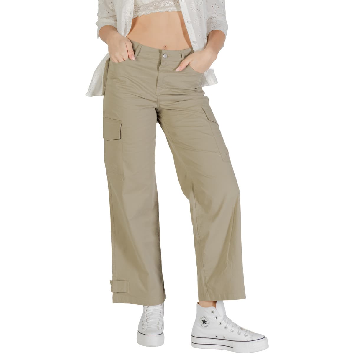 Women's Pants Only Beige