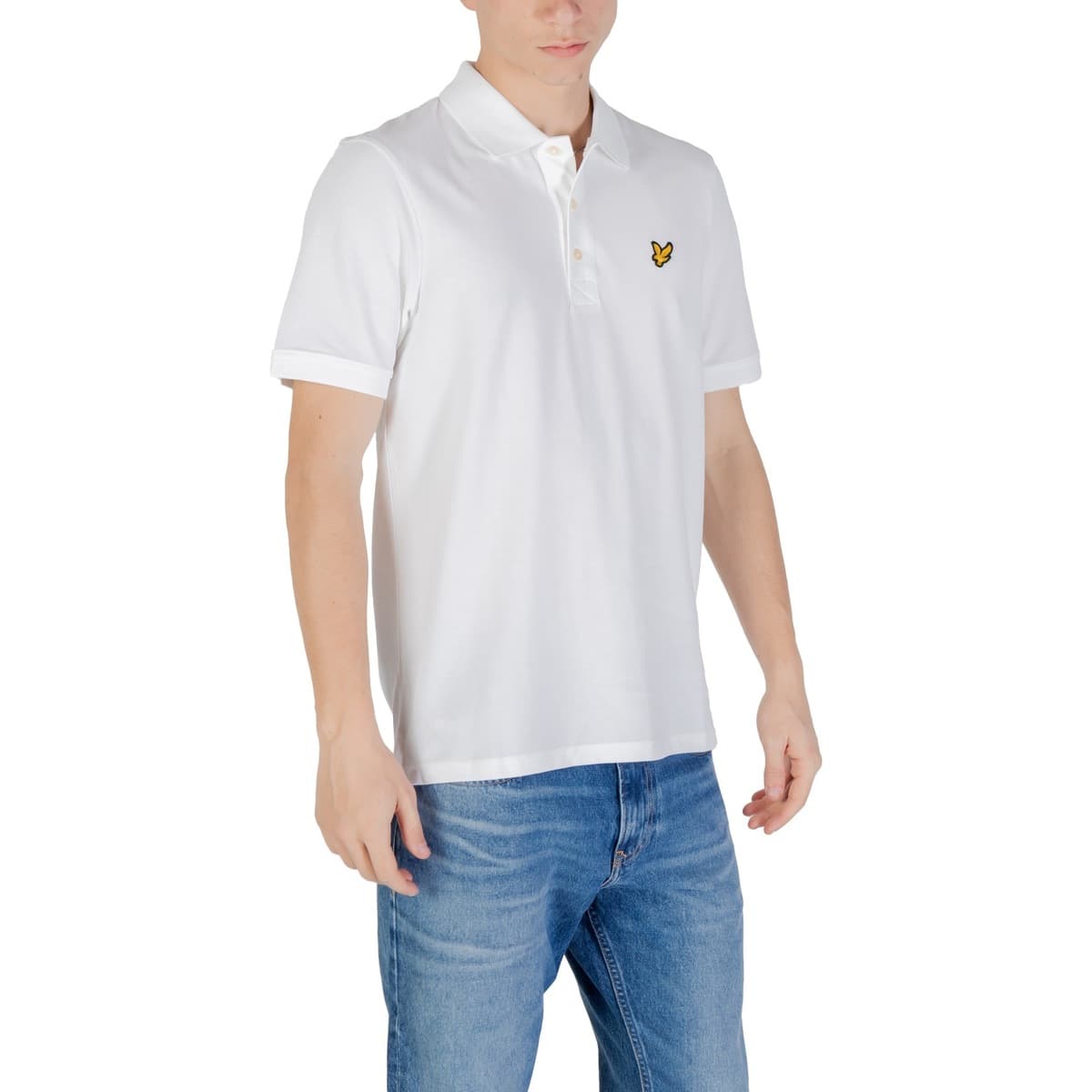 Men's Polo Shirts Lyle & Scott White