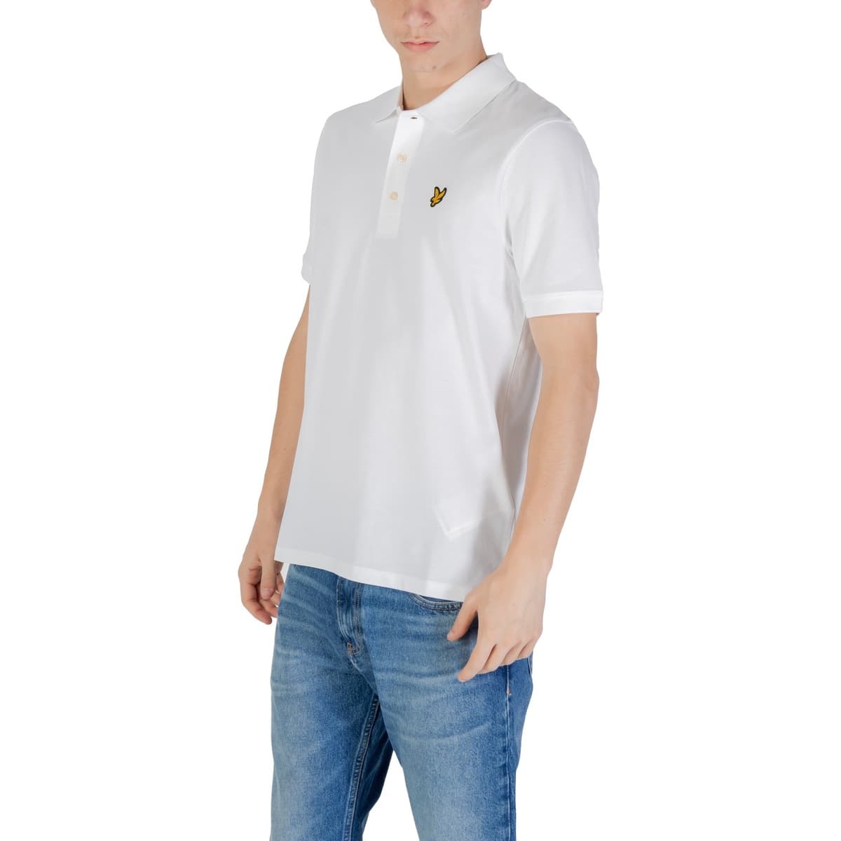 Men's Polo Shirts Lyle & Scott White