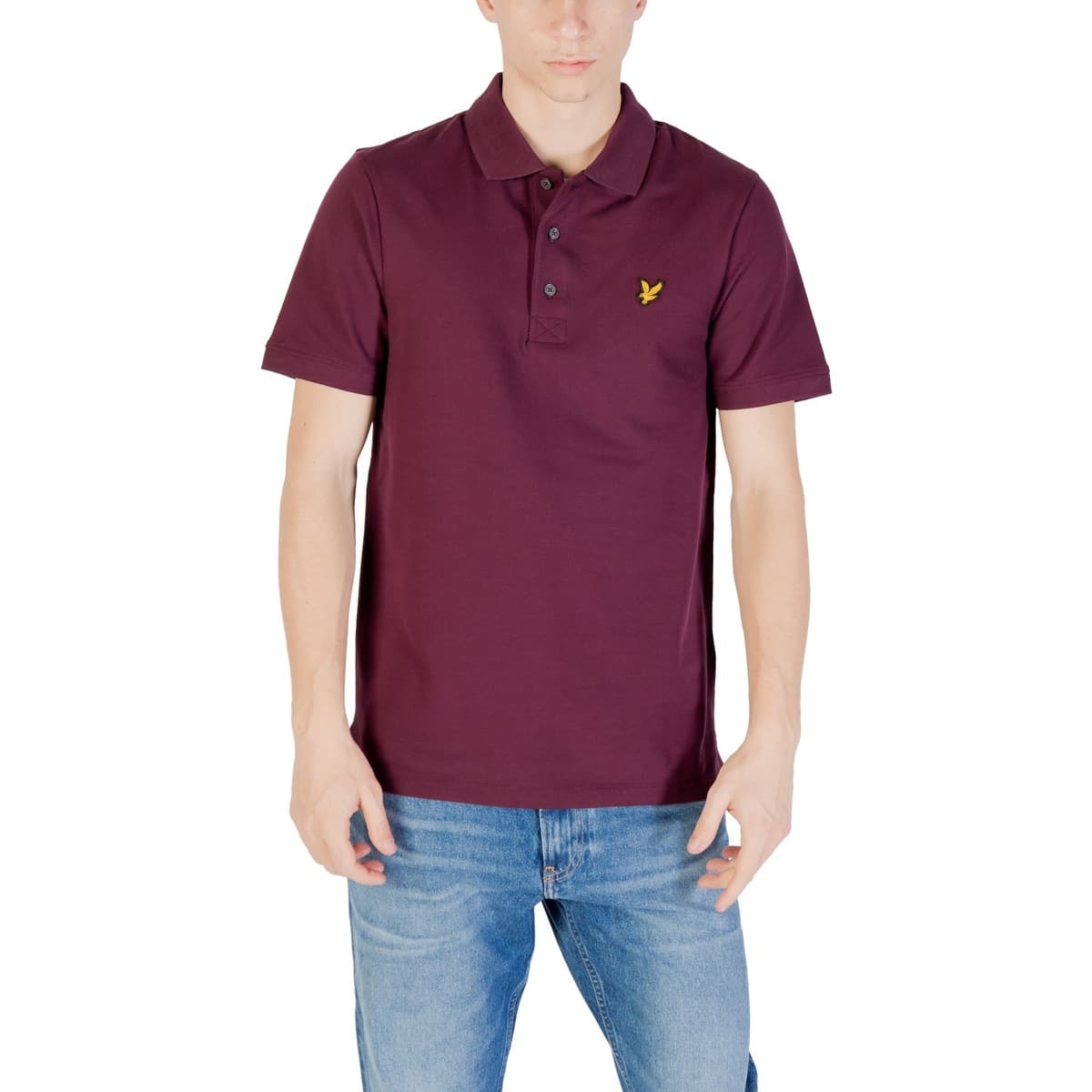 Πόλο με κοντά μανίκια Lyle & Scott SP400VOG