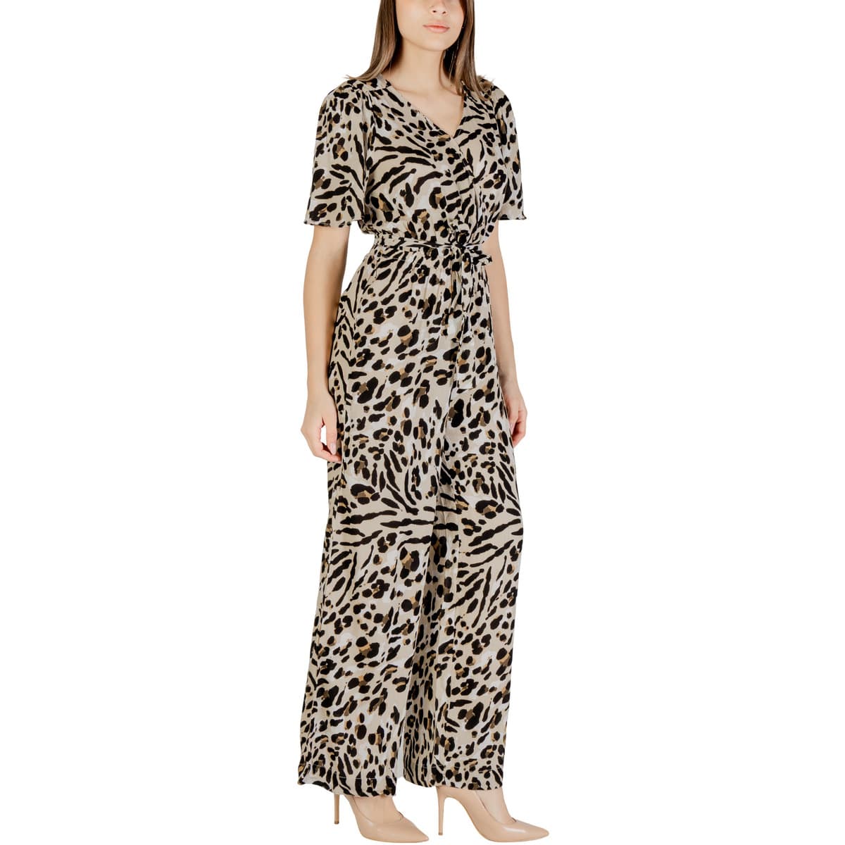 Women's Jumpsuits Ichi Beige