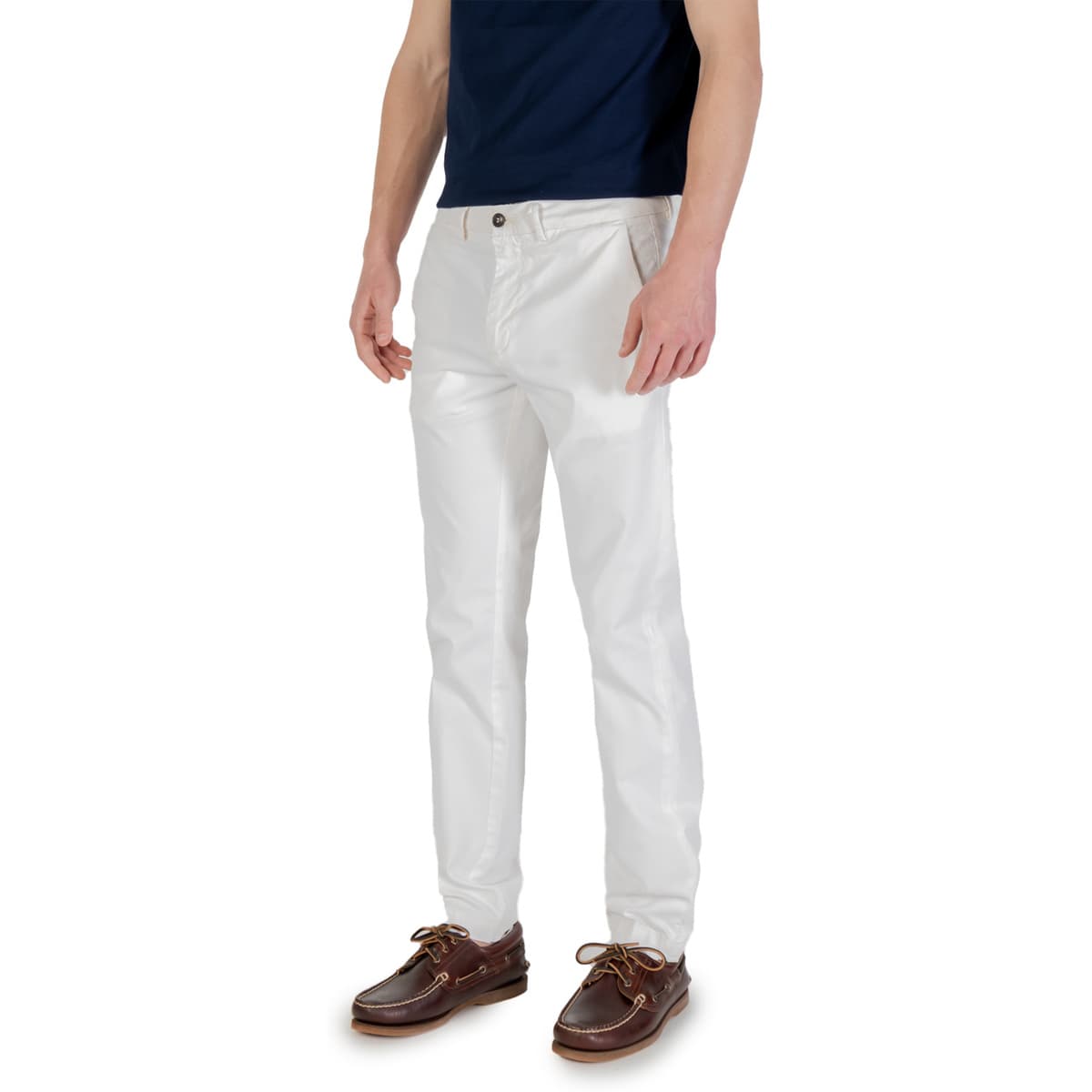 Men's Pants Borghese White