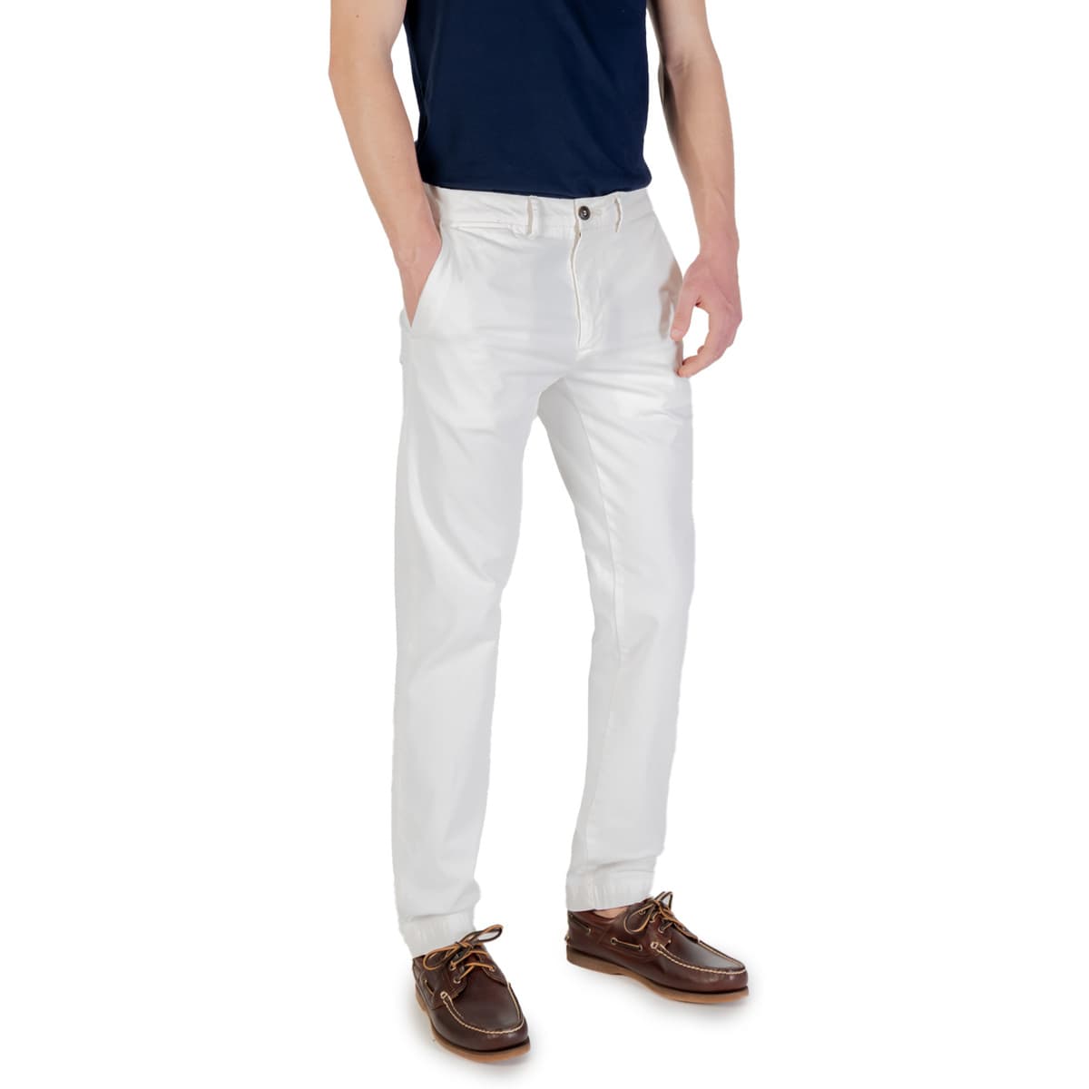Men's Pants Borghese White