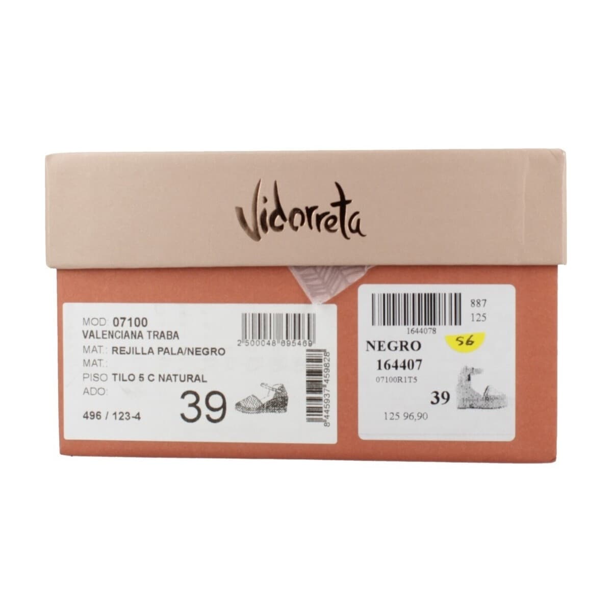 Women's Espadrilles Vidorreta Black