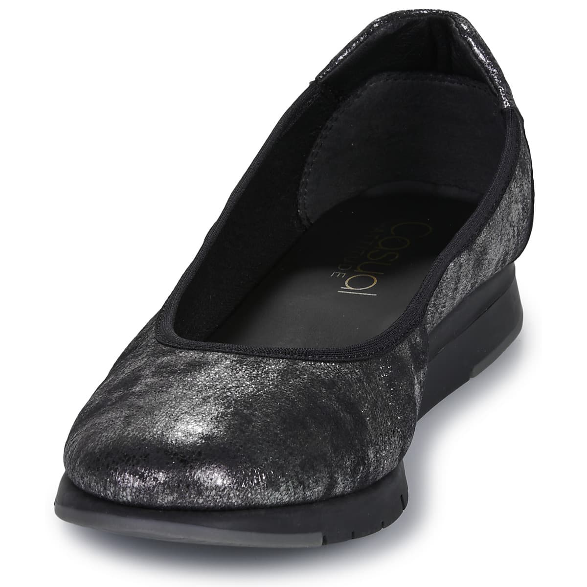 Women's Ballet Flats Casual Attitude Gray