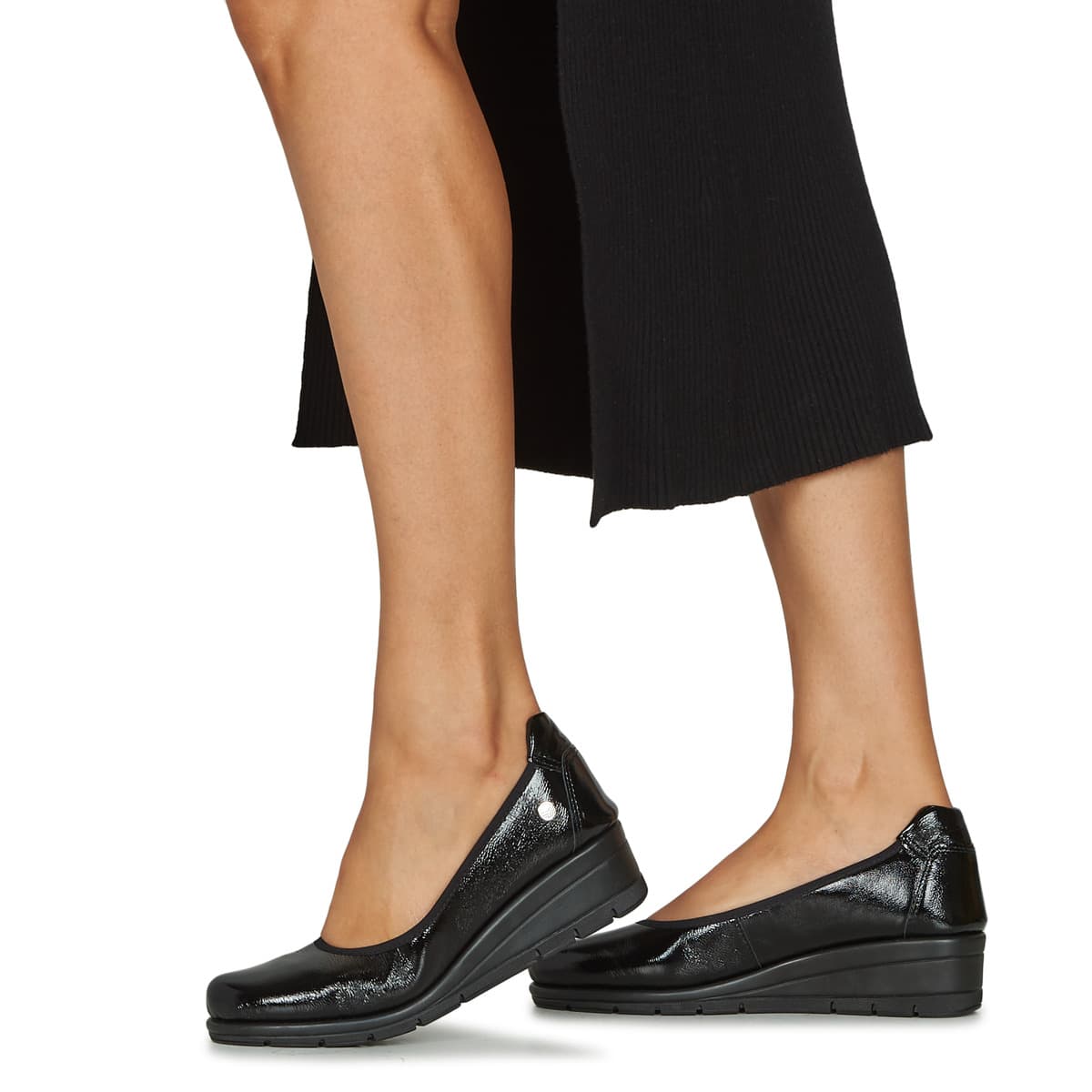 Women's Ballet Flats Casual Attitude Black