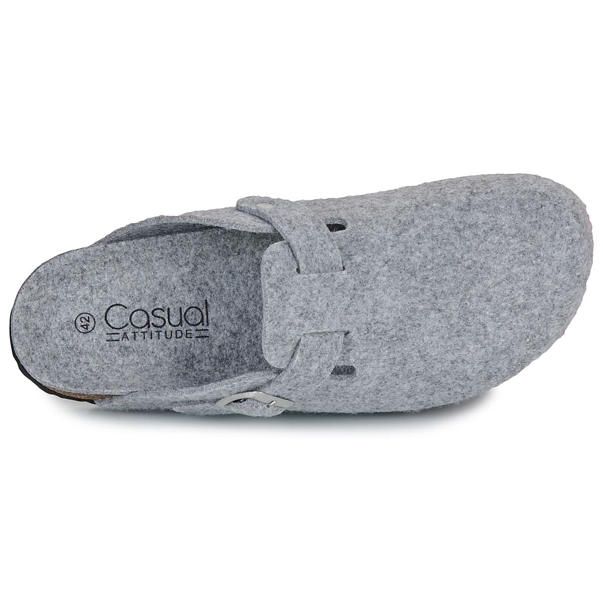 Men's House Slippers Casual Attitude Gray