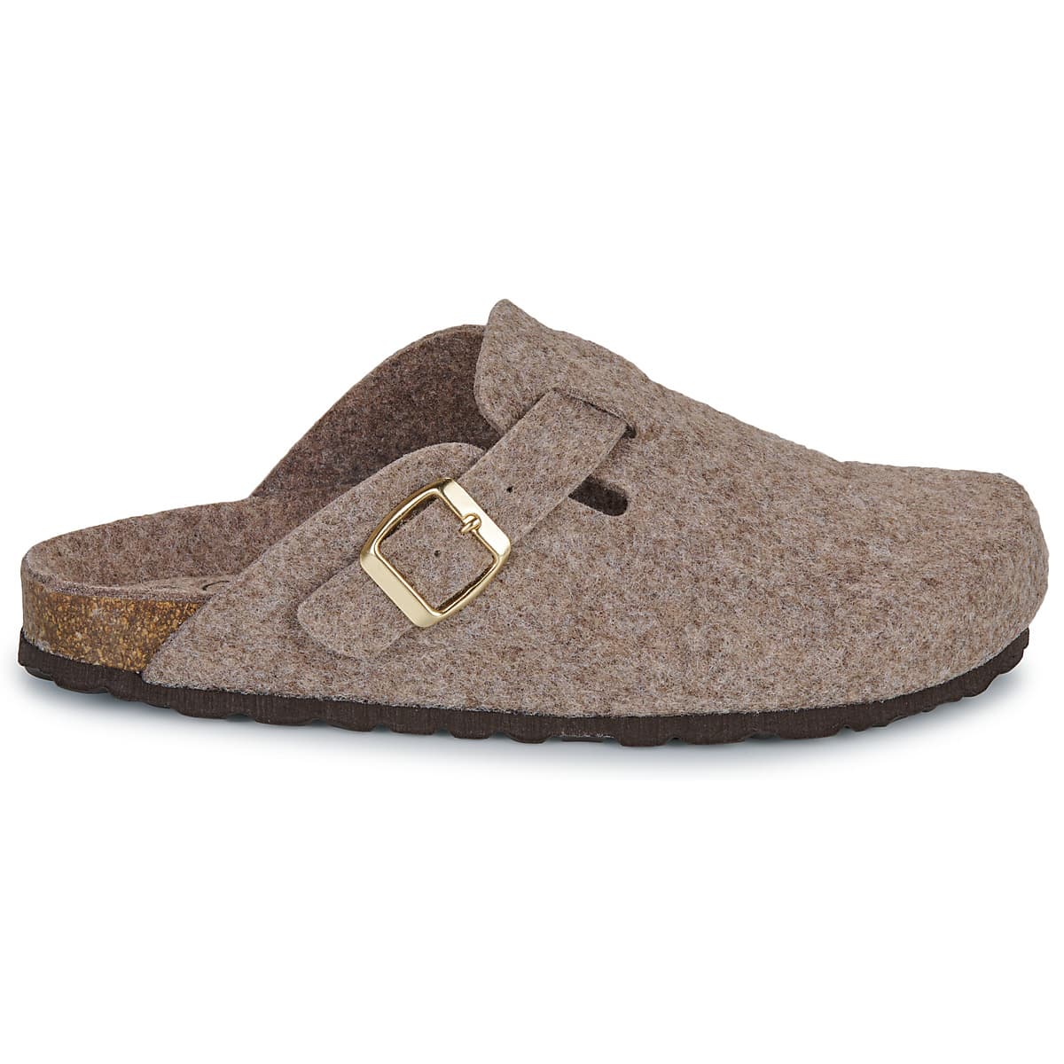 Women's House Slippers Casual Attitude Brown