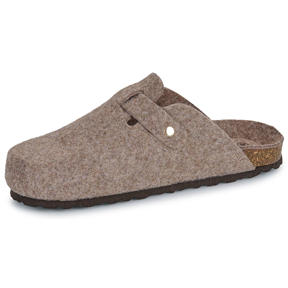 Women's House Slippers Casual Attitude Brown