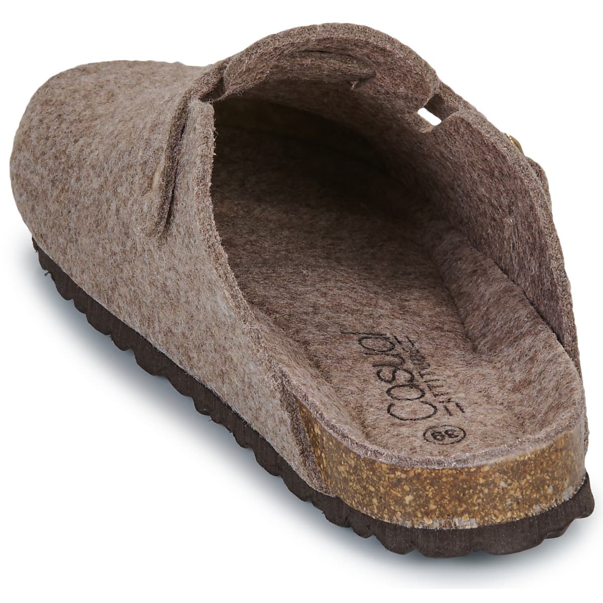Women's House Slippers Casual Attitude Brown
