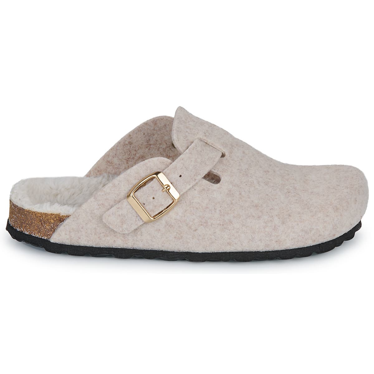 Women's House Slippers Casual Attitude Beige