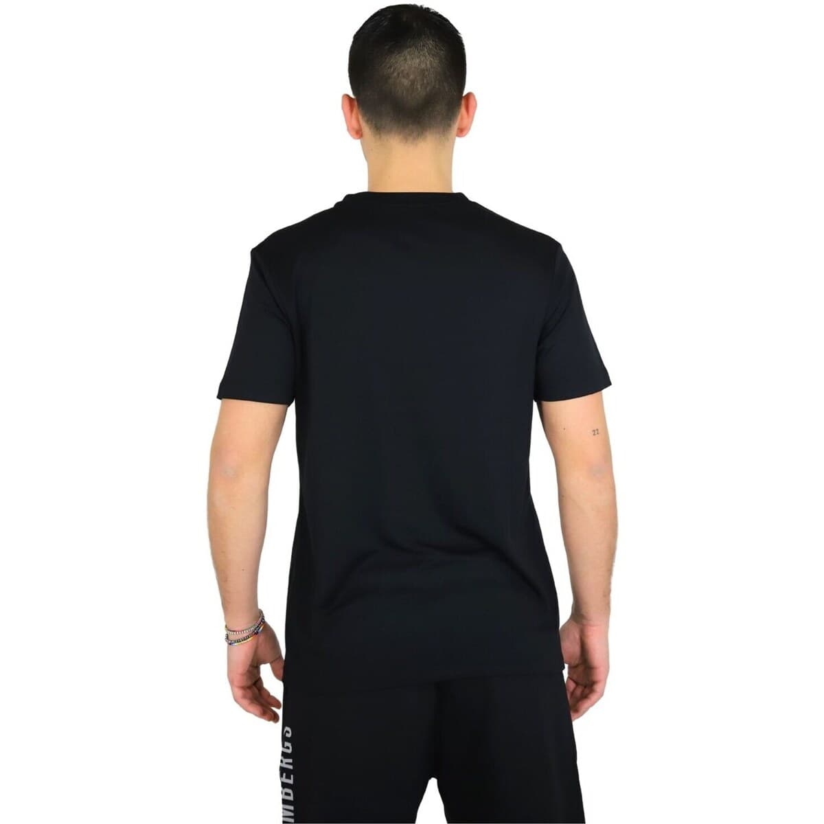 Men's T-Shirts Bikkembergs Black