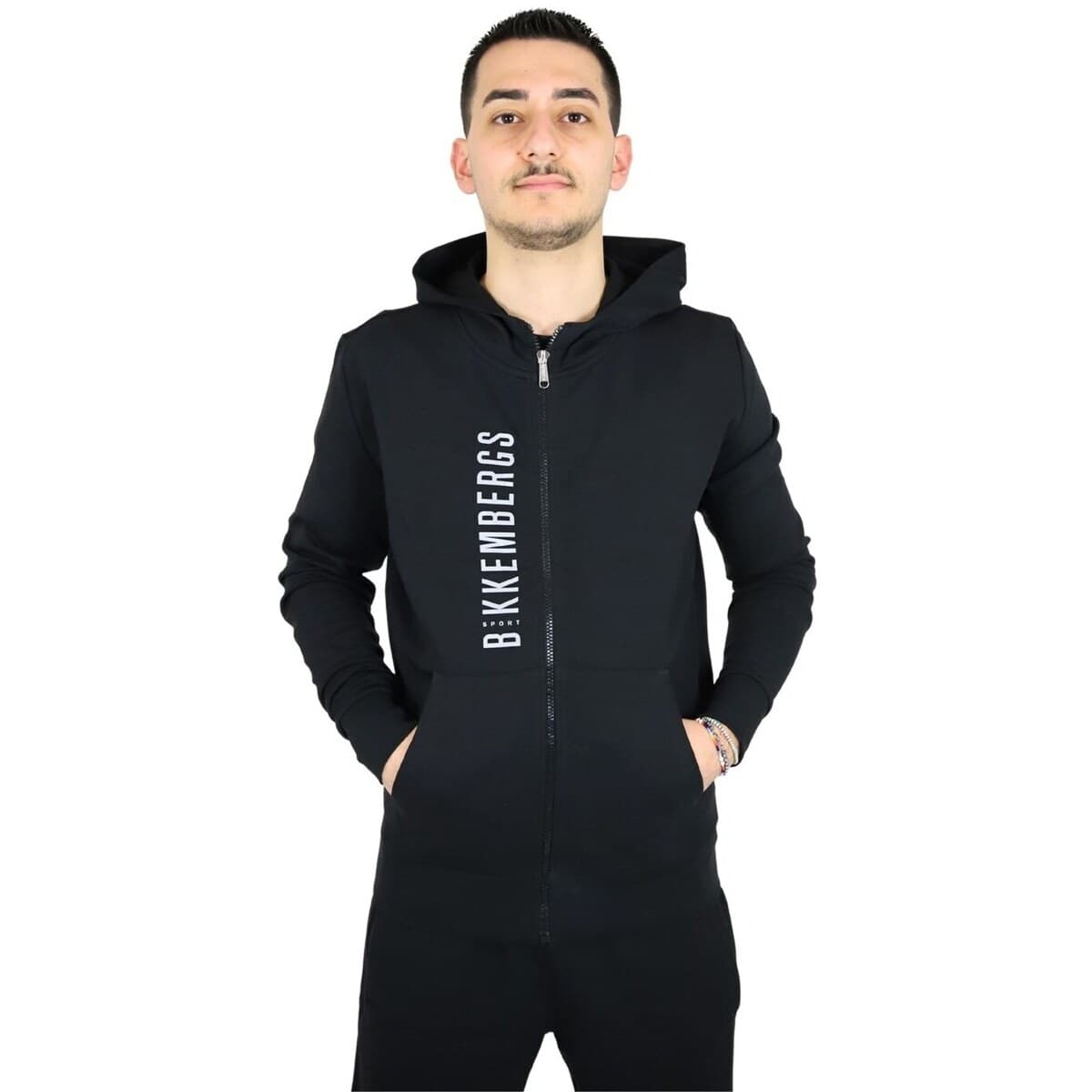 T-shirt με κουκούλα Bikkembergs BKKS0016