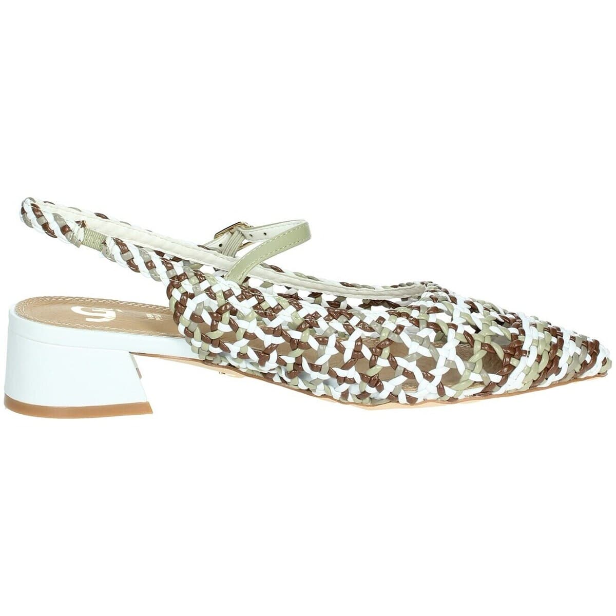 Women's Ballet Flats Gold&gold White