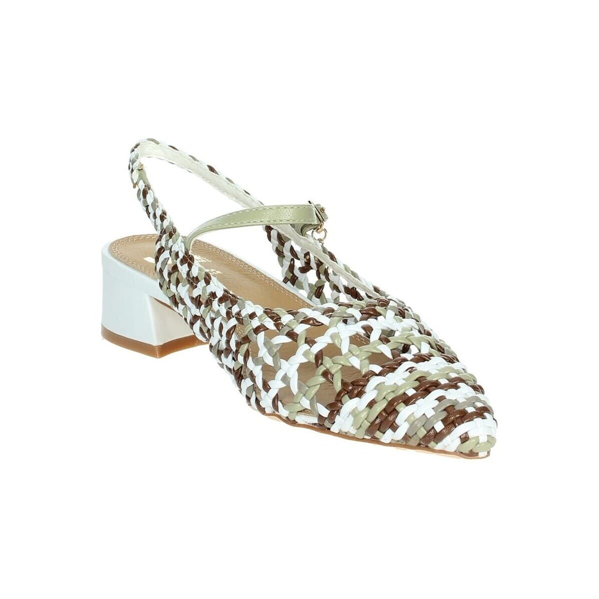 Women's Ballet Flats Gold&gold White