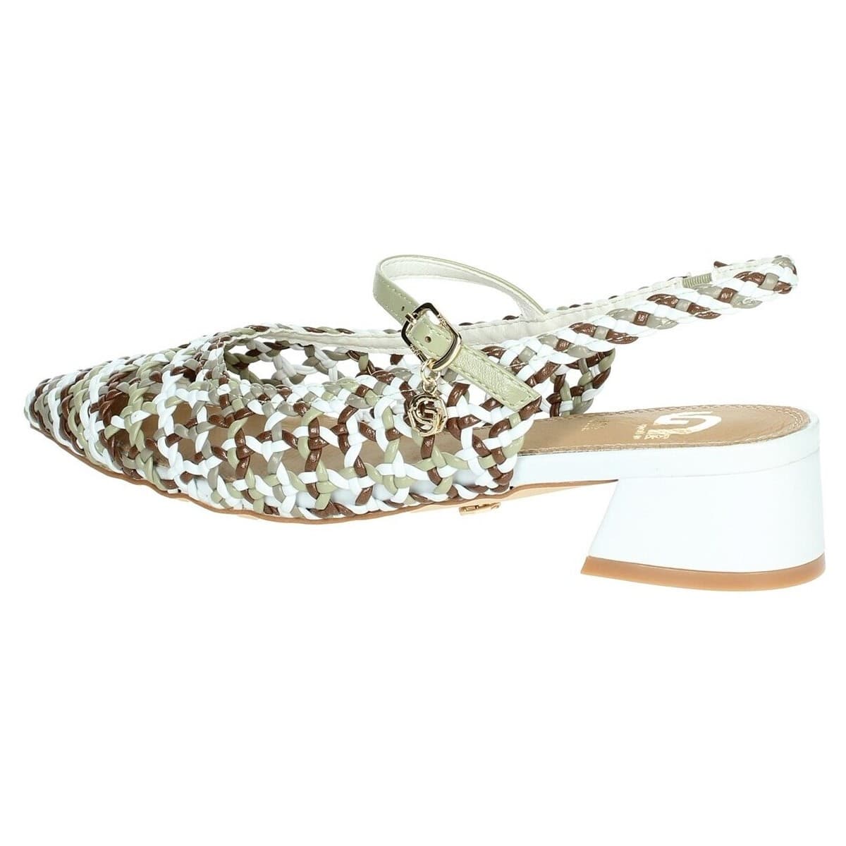 Women's Ballet Flats Gold&gold White