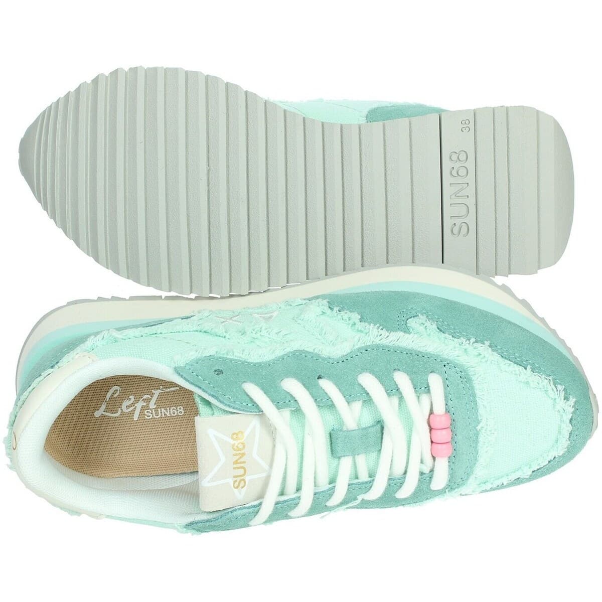 Women's Sneakers Sun68 Green