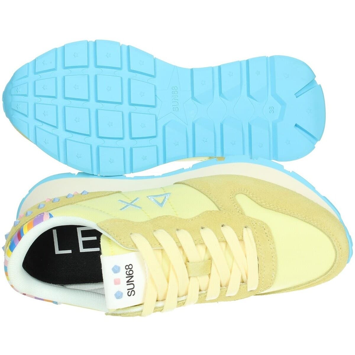 Women's Sneakers Sun68 Yellow