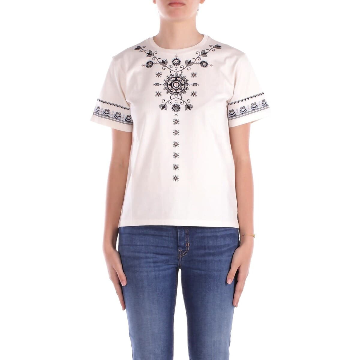 Women's T-Shirts Max Mara Beige