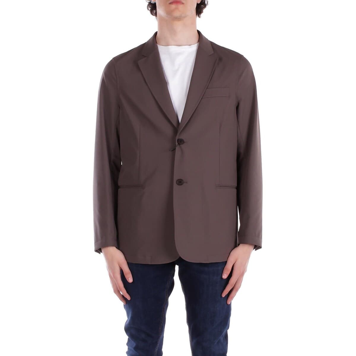 Men's Blazers Emporio Armani Brown