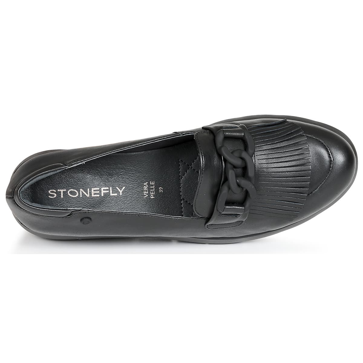 Women's Loafers Stonefly Black