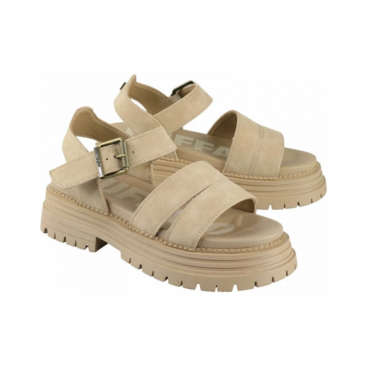 Women's Platforms Buffalo Beige
