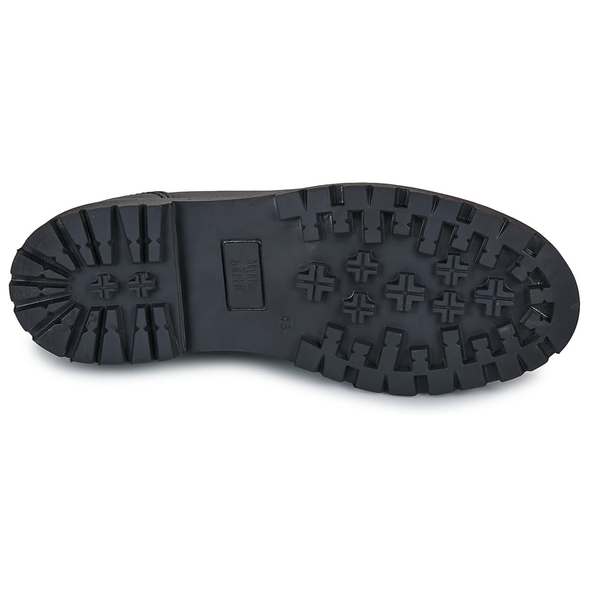 Men's Derby Shoes Dream in Green Black