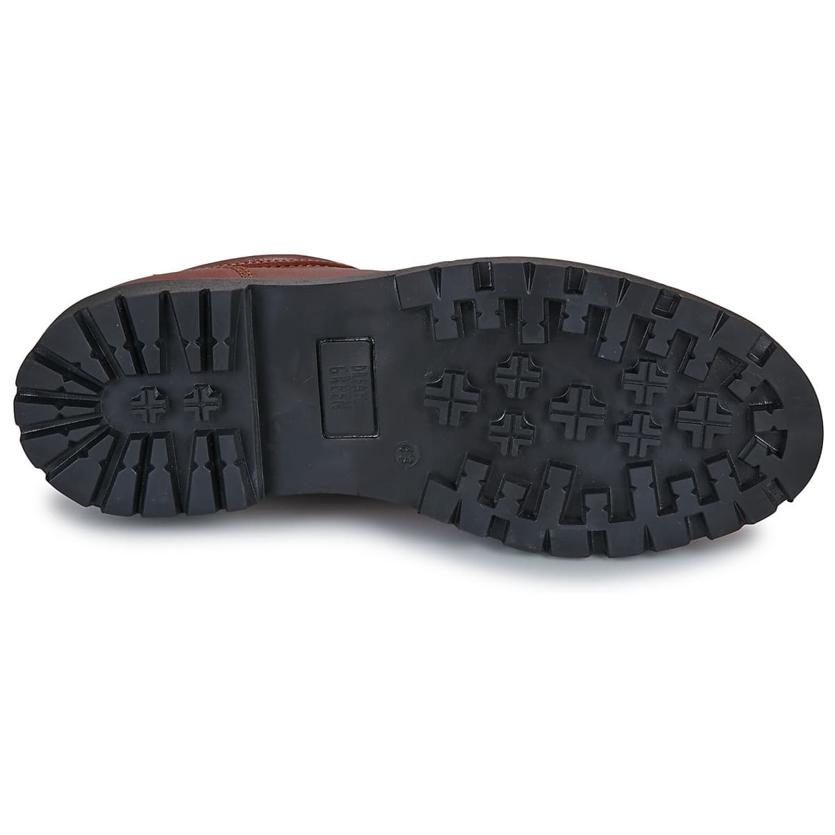 Men's Derby Shoes Dream in Green Brown