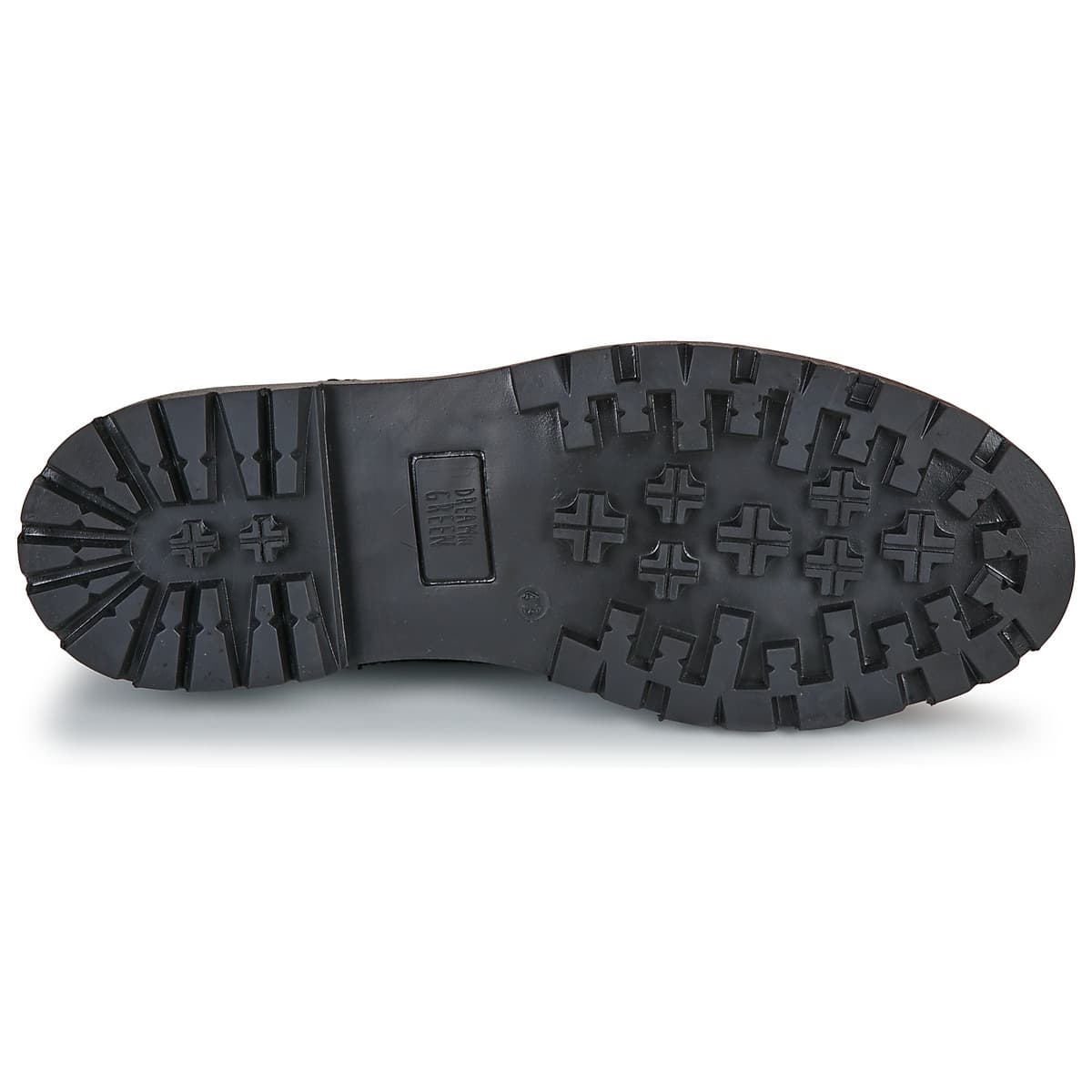 Men's Derby Shoes Dream in Green Black